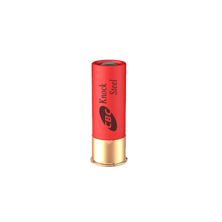 CARTUCHO CBC KNOCK STEEL CALIBRE 12 CÂMARA 70MM + AÇO