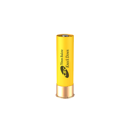 CARTUCHO CBC KNOCK DOWN CALIBRE 20 CÂMARA 70MM