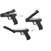 PISTOLA DE PRESSÃO ROSSI BEEMAN P17 MOD 2004 CAL 4.5  COM BOLSA E OLEO LUBRIFICANTE CORROSION- X 30ml GRATIS