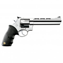 REVÓLVER TAURUS - MODELO RT608 - CAL .357MAG -INOX ALTO BRILHO -  6.5"